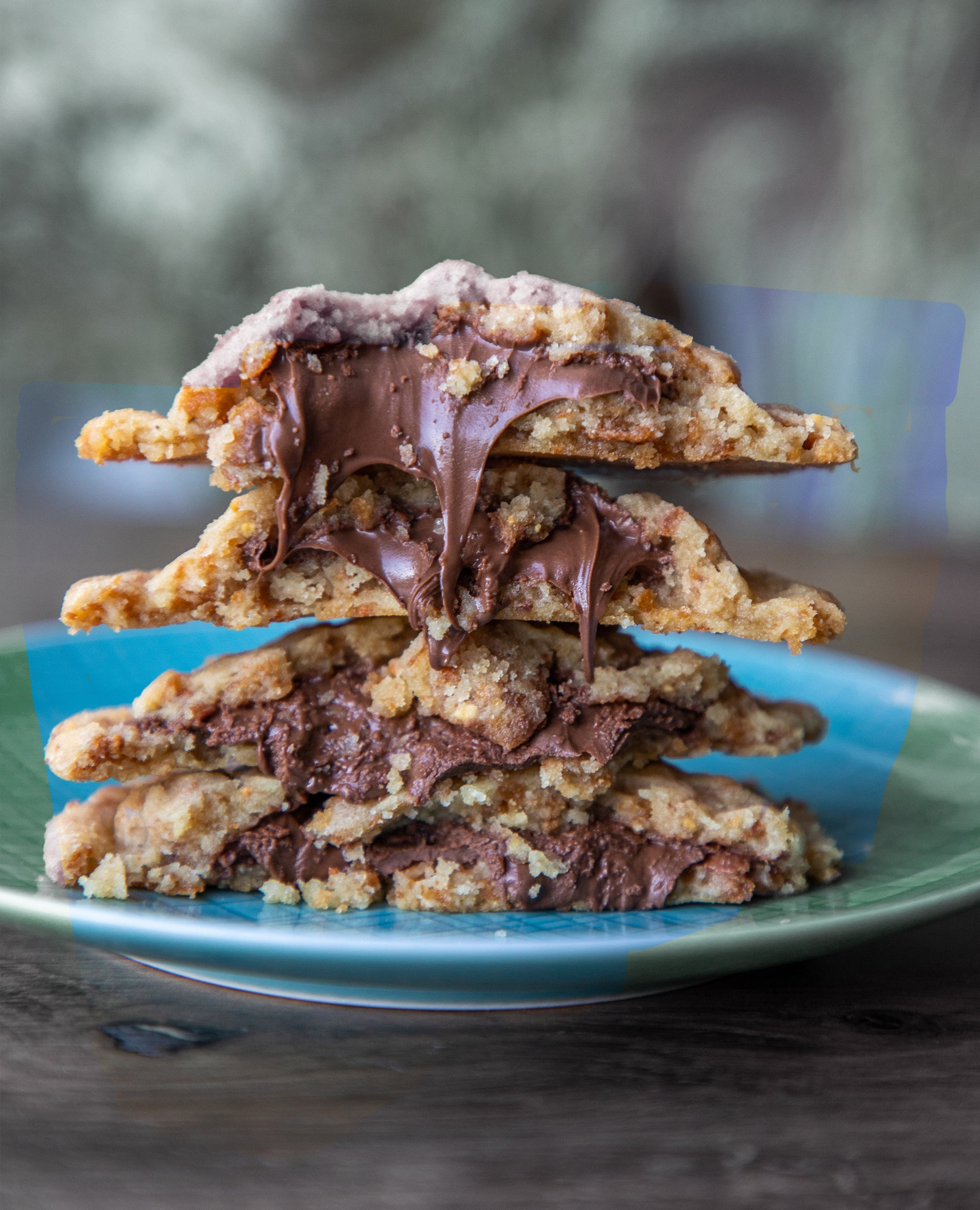 Banana Nutella Crepe Cookie